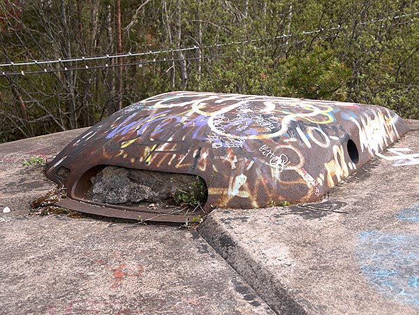 Armoured observation cupola - Vaxholm