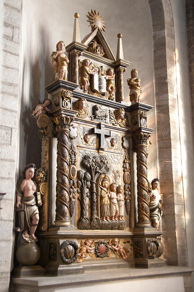 Cathedral interiors detail - Visby