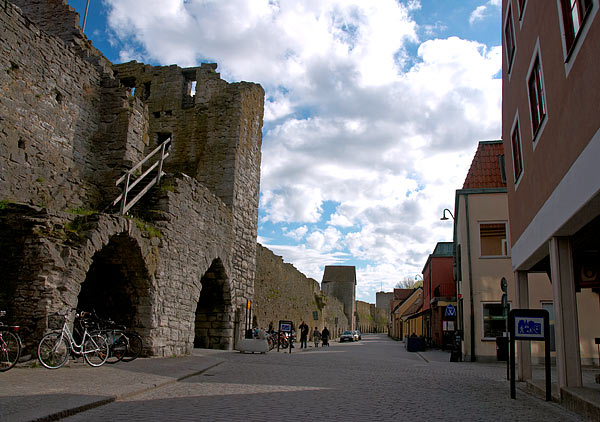 #57 - Inner side of the Eastern wall of Visby