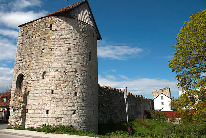 City wall Visby