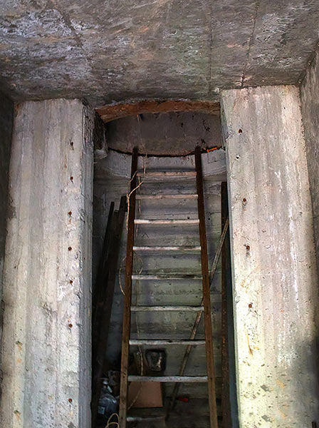 #16 - Interiors of a bunker with an armored dome