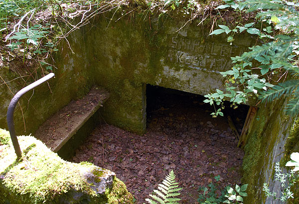 Machine gun emplacement - VT Line