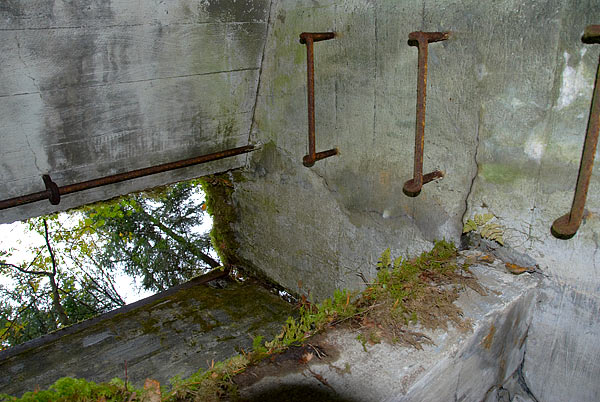 Inside of observation post - VT Line