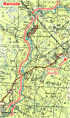 Raivolanjoki sector of VT line