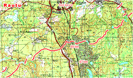 Rautu sector of VT line