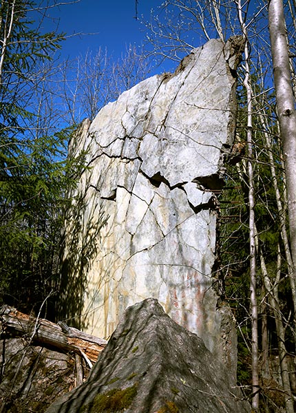 Blown up shelter - VT Line