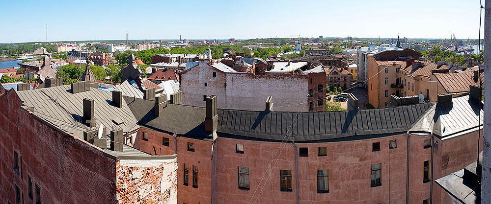 Apartment houses of the old Vyborg - Vyborg