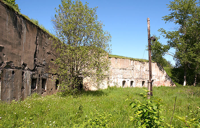 Bunker of main telephone exchange of WWI times - Vyborg