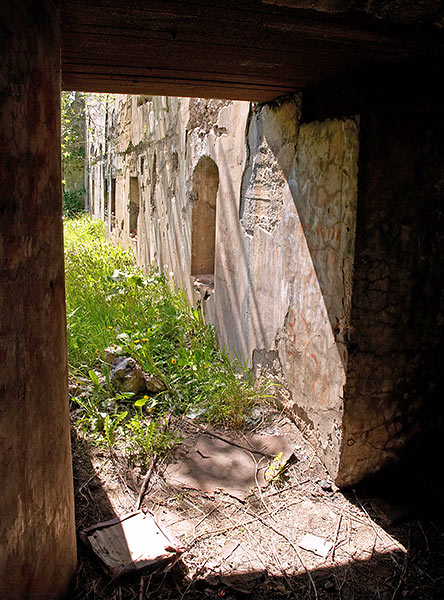 Entrance  to the bunker - Vyborg