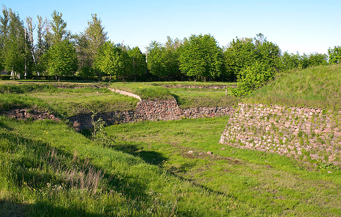 Ravelin's ditch - Vyborg