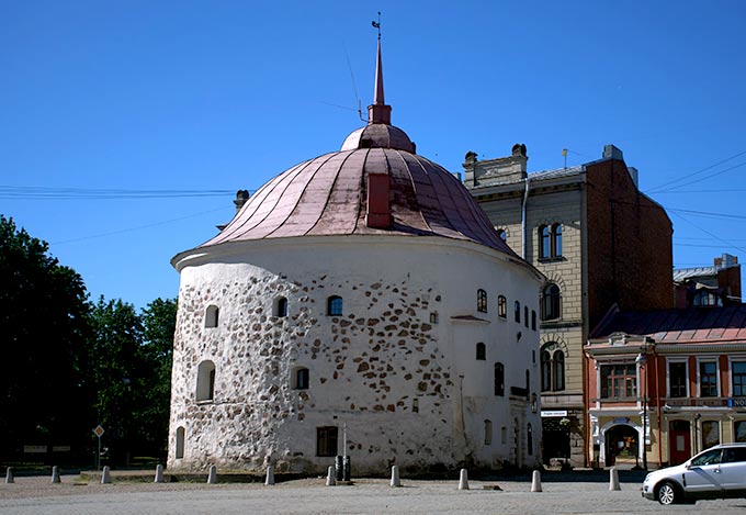 Kruglaya (Round) tower in Vyborg