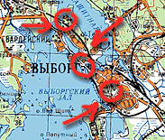 Vicinities of Vyborg