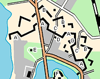 Annenskie fortifications plan