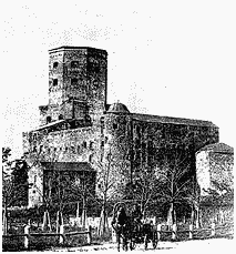 Фото Выборгского замка в 1880 году
