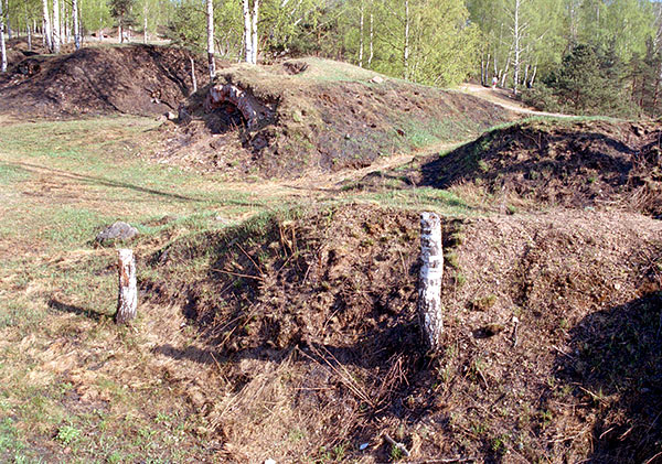 Cannon emplacements - Vyborg