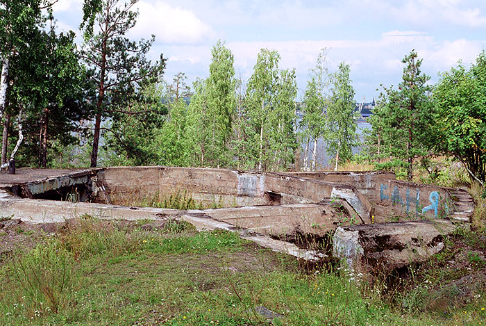 Artillery position - Vyborg