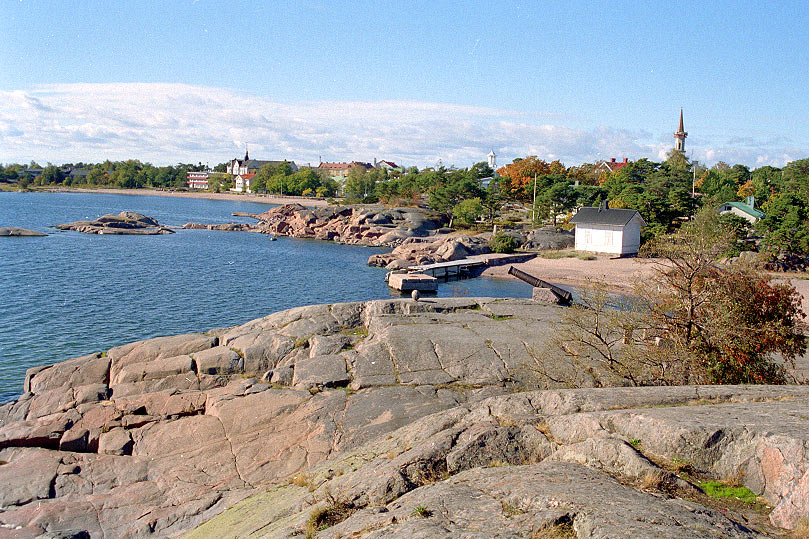 Harbour of Hanko where German troops landing held