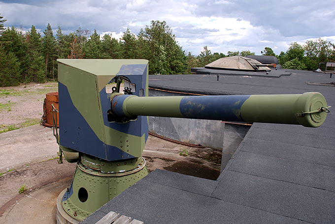 6 inch gun of Kuivasaare island