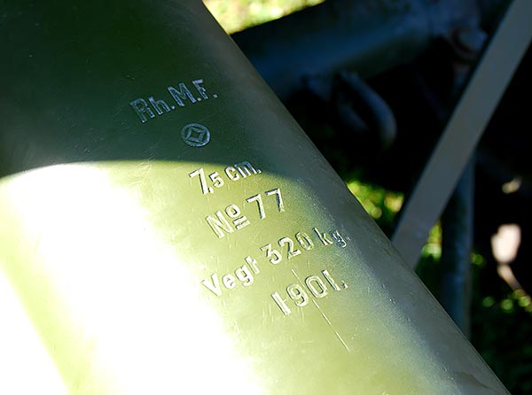 #16 - Gun barrel No77