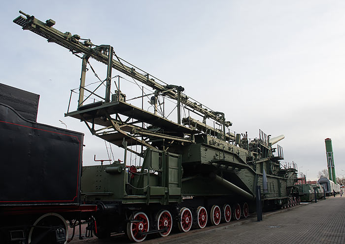 Вид ТМ-3-12 со стороны заряжающего устройства