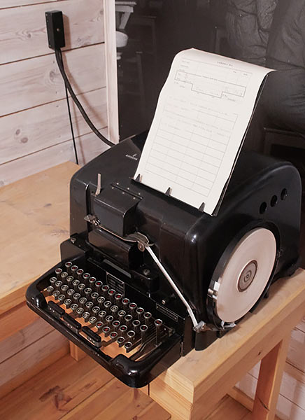 Teletype equipment