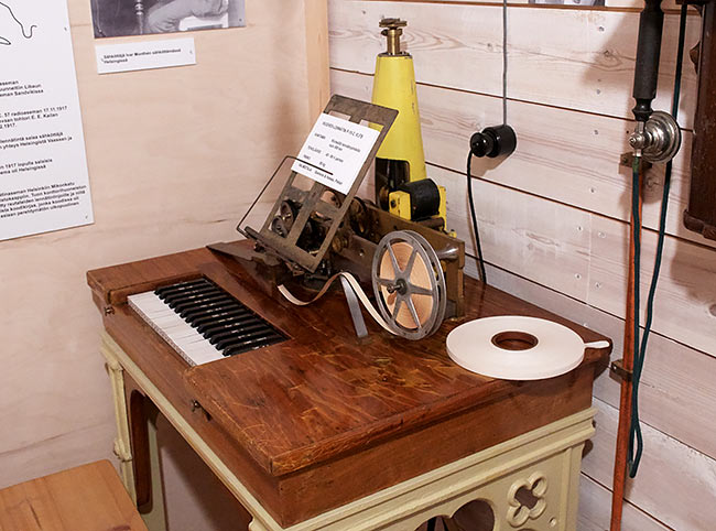 Teletype piano