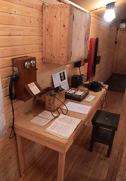 Duty officer's desk