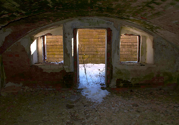 Lower floor of the Central Battery