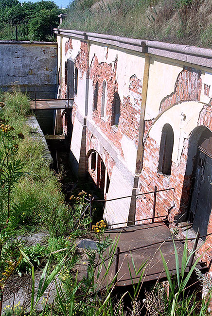 #3 - View of the casemates from above