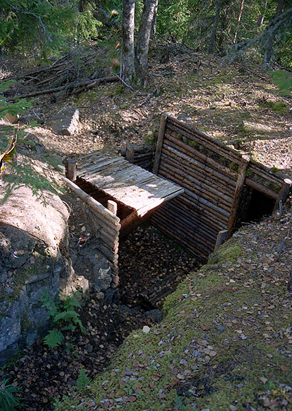 MG emplacement